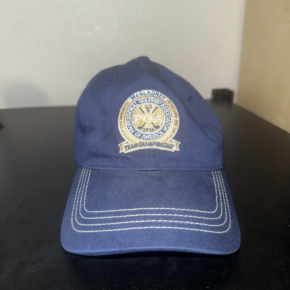 Callaway PGA Team Championship Golf‎ Hat Cap Blue Adjustable McGladrey Logo